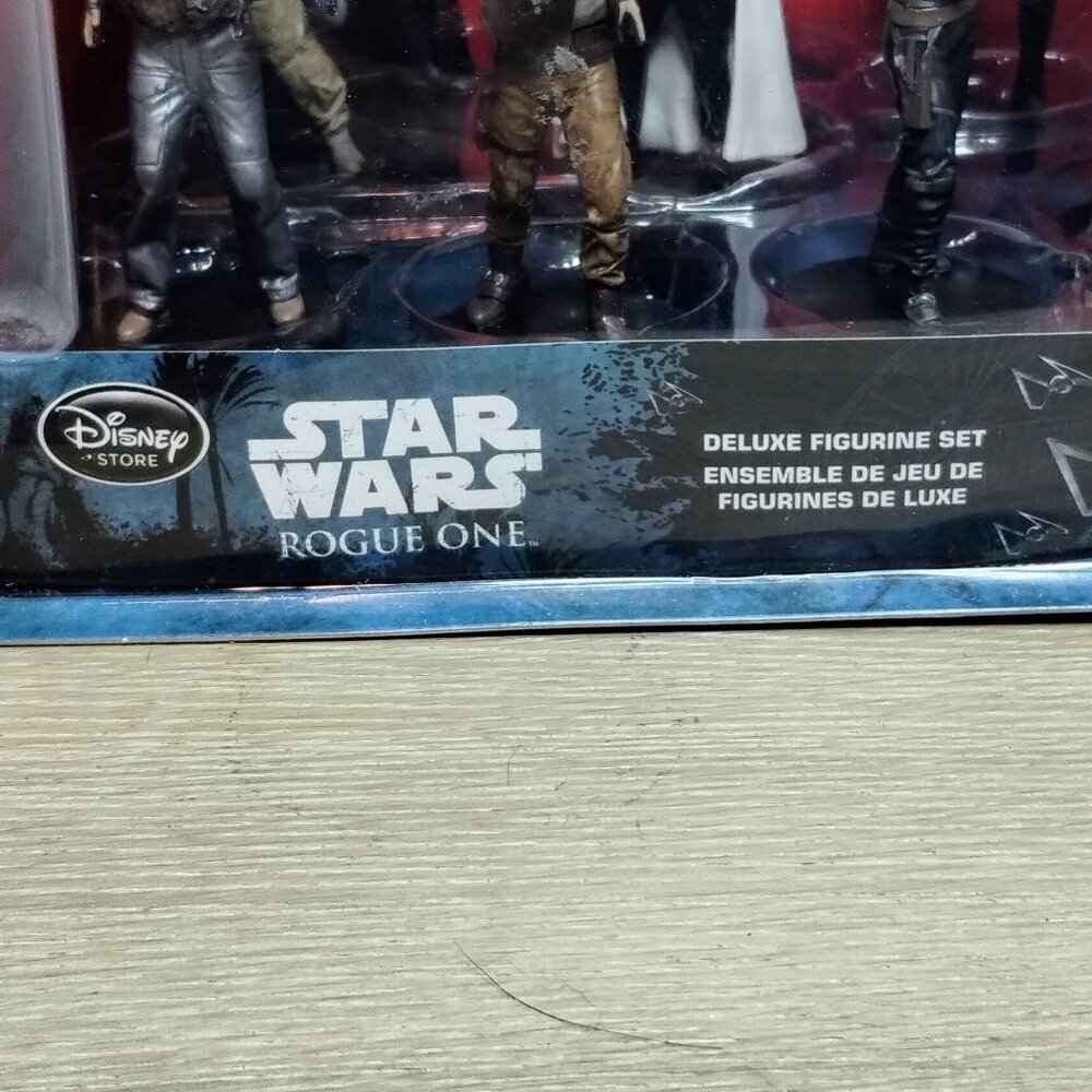 Disney Store STAR WARS Rogue One Deluxe Figurine Set NEW IN BOX - Picture 3 of 7